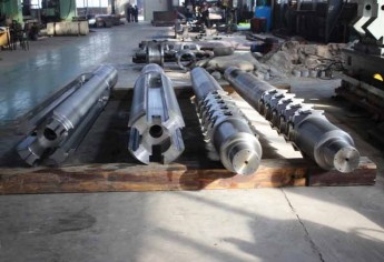 Shafts of recoiling